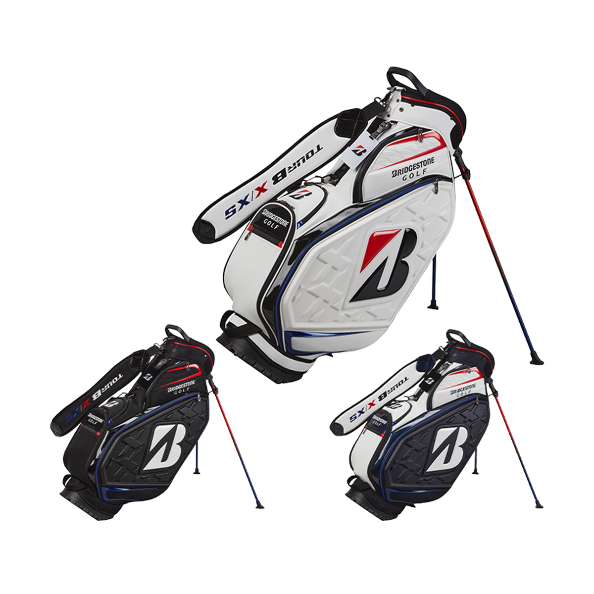 BRIDGESTONE GOLF ブリヂストン ゴルフ 9.5型 スタンド キャディバッグ 