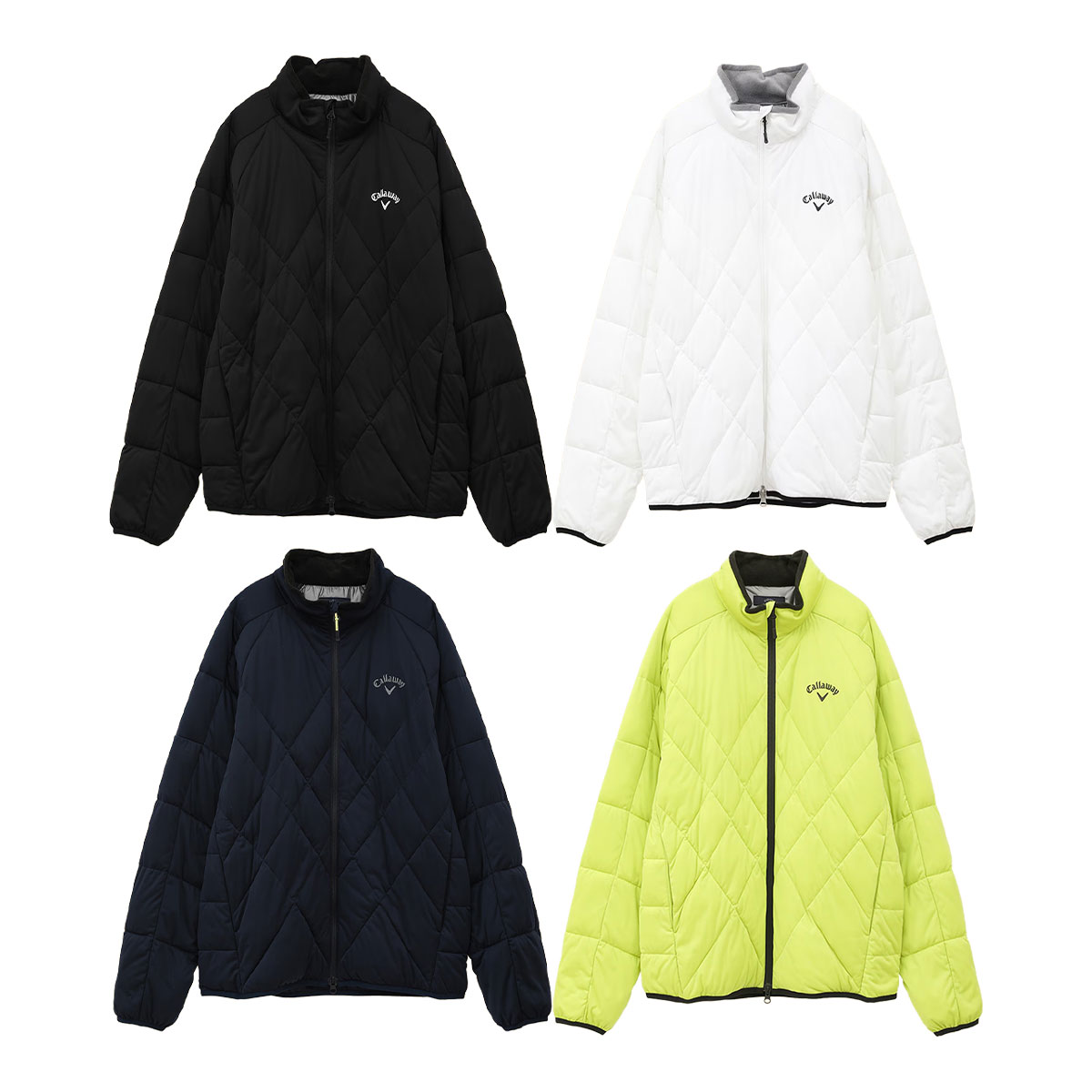 Callawayキャロウェイ ゴルフ ダイヤ柄中綿入りスターストレッチ