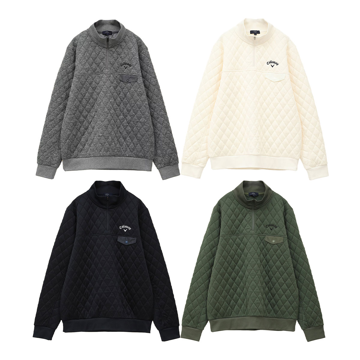Callaway（キャロウェイ） ゴルフ キルトジャカード スウェット