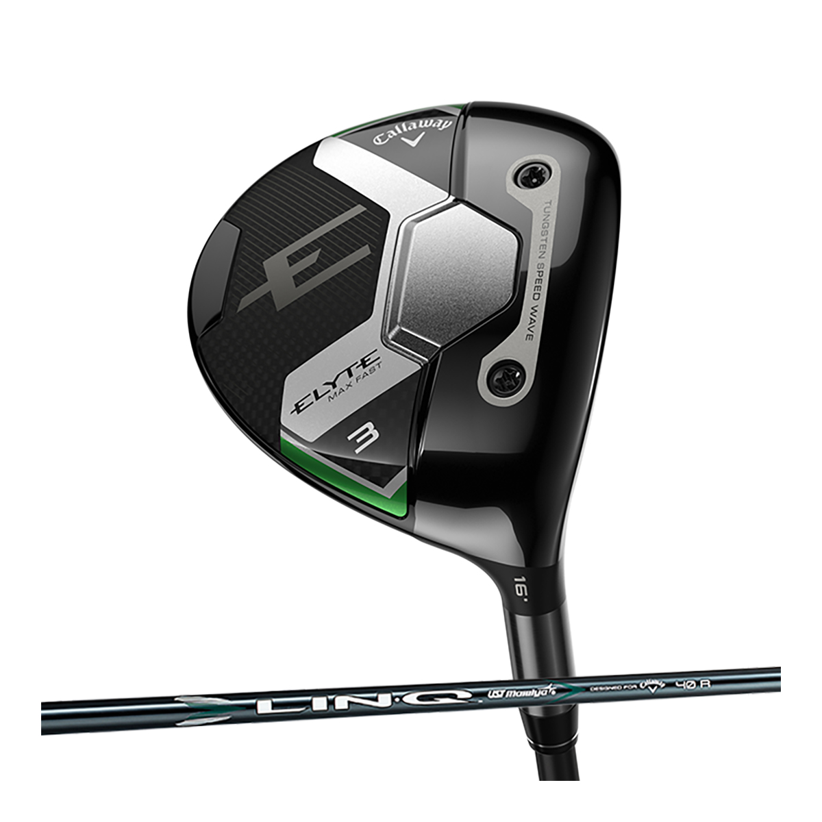 キャロウェイ ELYTE MAX FAST フェアウェイウッド LIN-Q GREEN 40 for ...