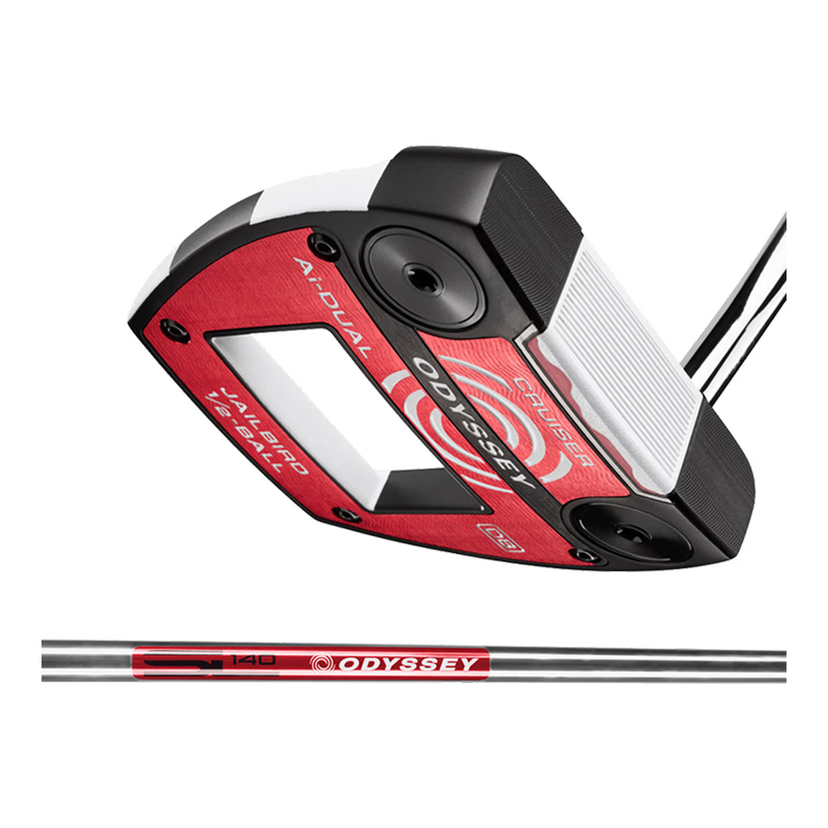 オデッセイ Ai-DUAL 1/2-BALL CRUISER JAILBIRD DB パター STROKE LAB 140シャフト 2026年モデル ODYSSEY GOLF[日本仕様][ODYSSEY][エーアイデュアル]