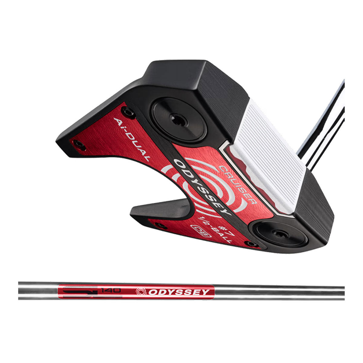 オデッセイ Ai-DUAL 1/2-BALL CRUISER JAILBIRD DB パター STROKE LAB 140シャフト 2026年モデル ODYSSEY GOLF[日本仕様][ODYSSEY][エーアイデュアル]