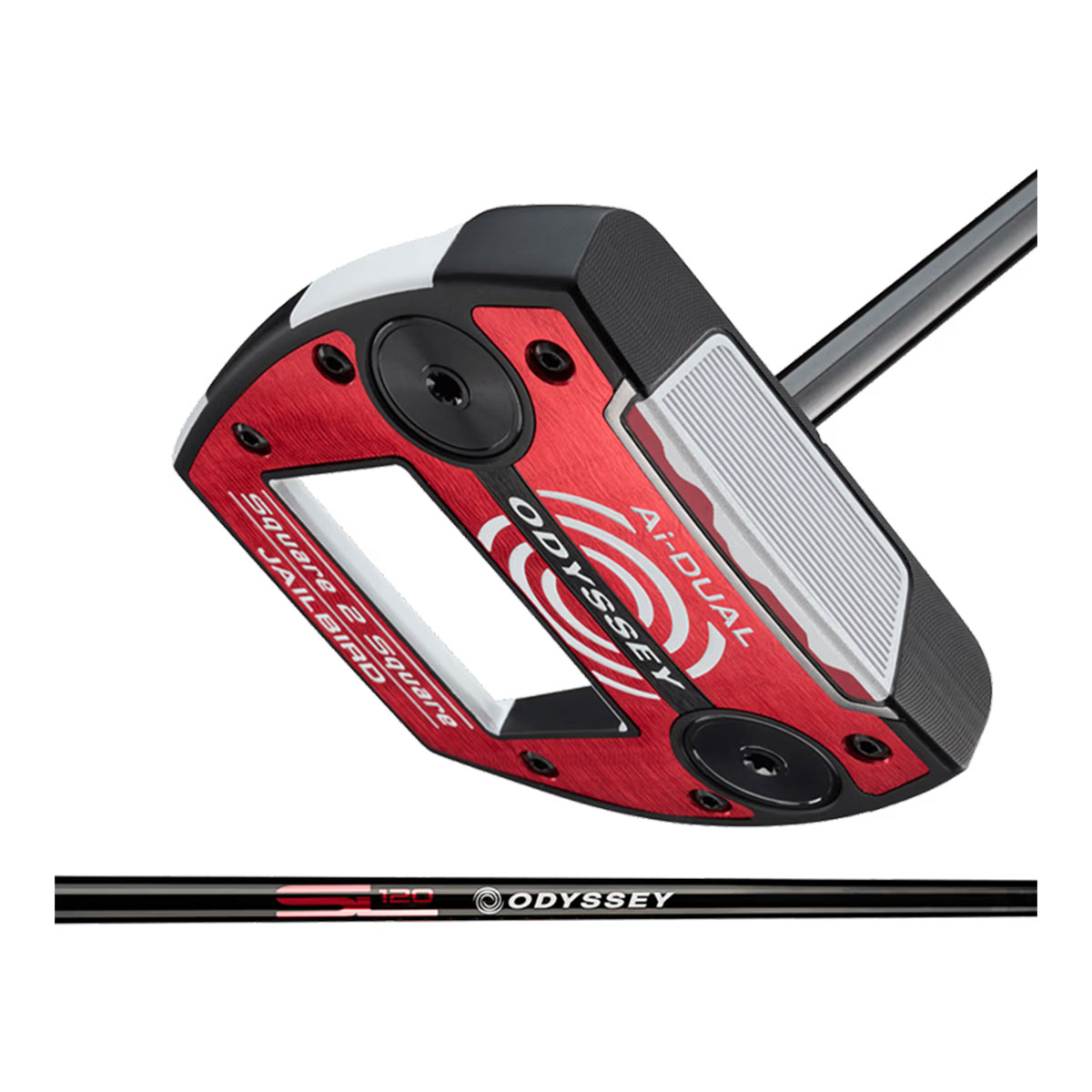 オデッセイ Ai-DUAL Square 2 Square JAILBIRD パター STROKE LAB 120 BLACK シャフト 2026年モデル ODYSSEY GOLF[日本仕様][ODYSSEY][エーアイデュアル]