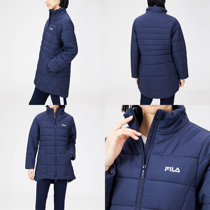 レディース フィラ FILA ストレッチ 中綿 ジャケット 442-617 長袖 コート