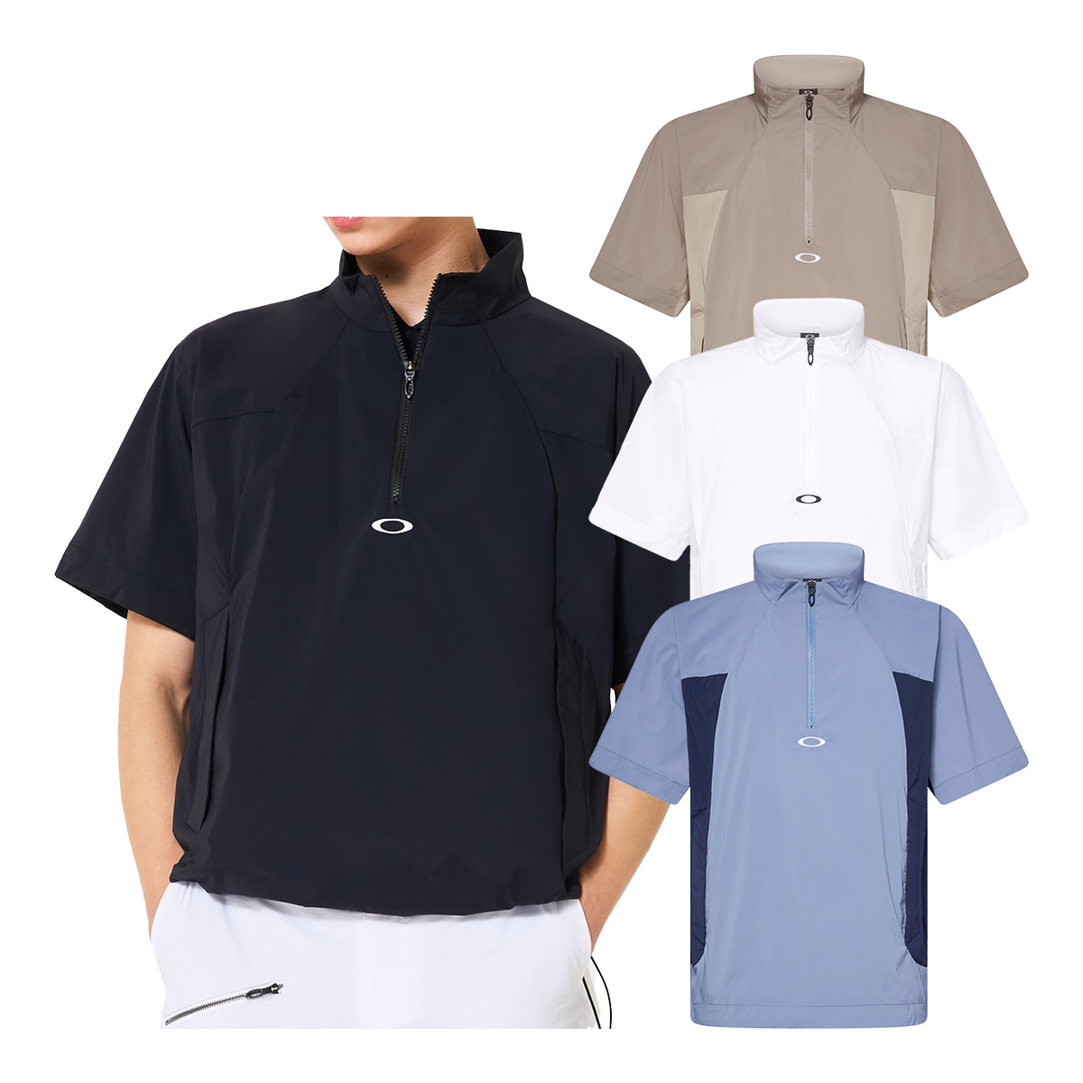 Oakley ハーフジップシャツ 2点セット OAKLEY（オークリー） 半袖 ハーフジップシャツ メンズ/オークリー