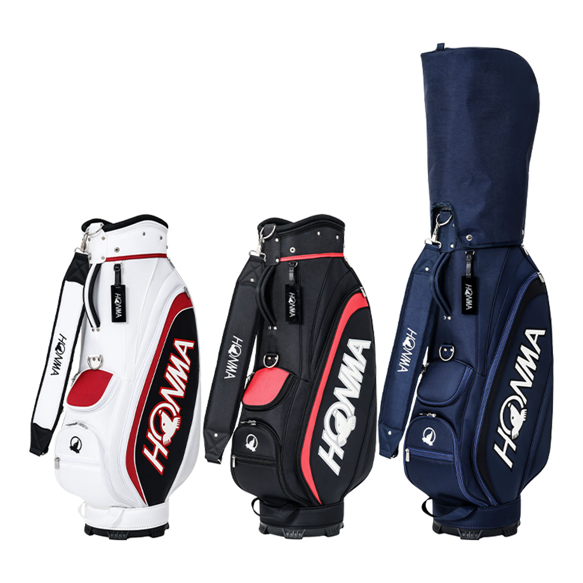 ホンマ　キャディバッグ レディース HONMA GOLF 本間ゴルフ クリア キャディバッグ 8型 全6色 2023年