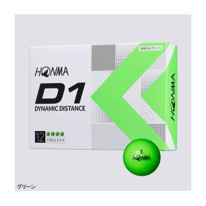 本間ゴルフ HONMA D1 ゴルフボール 3ダースセット（36球）2022年モデル ハイナンバー ...