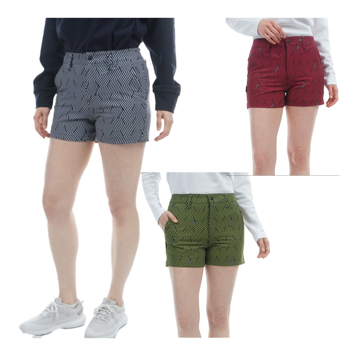 Jack Bunny!!（ジャックバニー） レディース ショートパンツ 二重織 