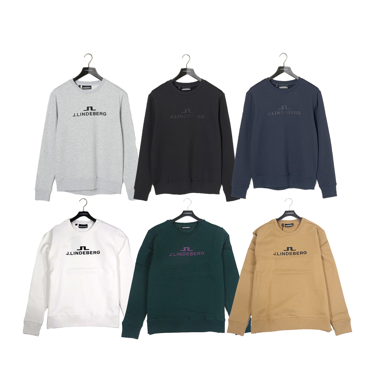 J.LINDEBERG J.リンドバーグ ゴルフ ミドラー クルーネック