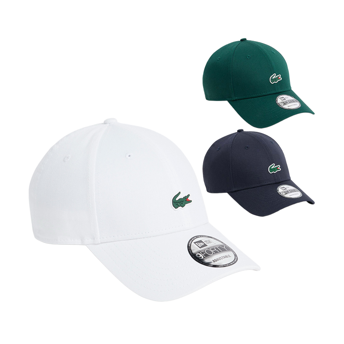 LACOSTE（ラコステ） ニューエラ コラボ 9FORTY ワニロゴワンポイント