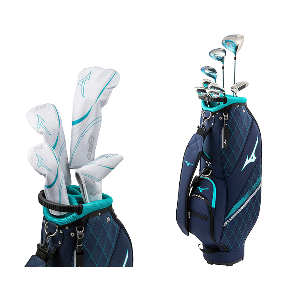 MIZUNO GOLF レディース ミズノ Efil-9 ゴルフクラブ 8本組セット（1W