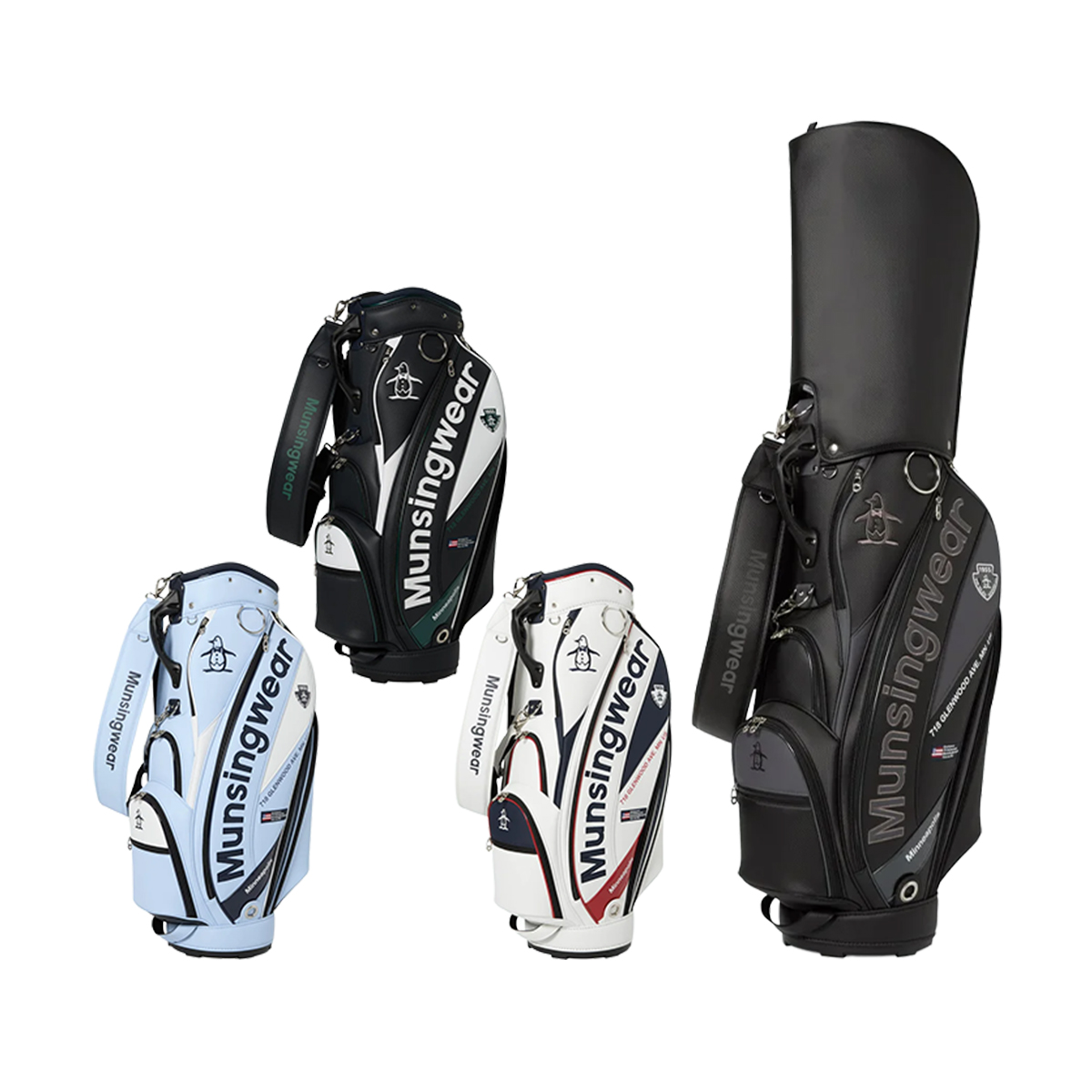 �}���V���O�E�F�A �S���t 9.5�^ �J�[�g �L���f�B�o�b�O �A�N�e�B�u���S MG6SCB00M �S���t�o�b�O �l�[���v���[�g���󖳗��I 2026�N���f�� MUNSINGWEAR GOLF