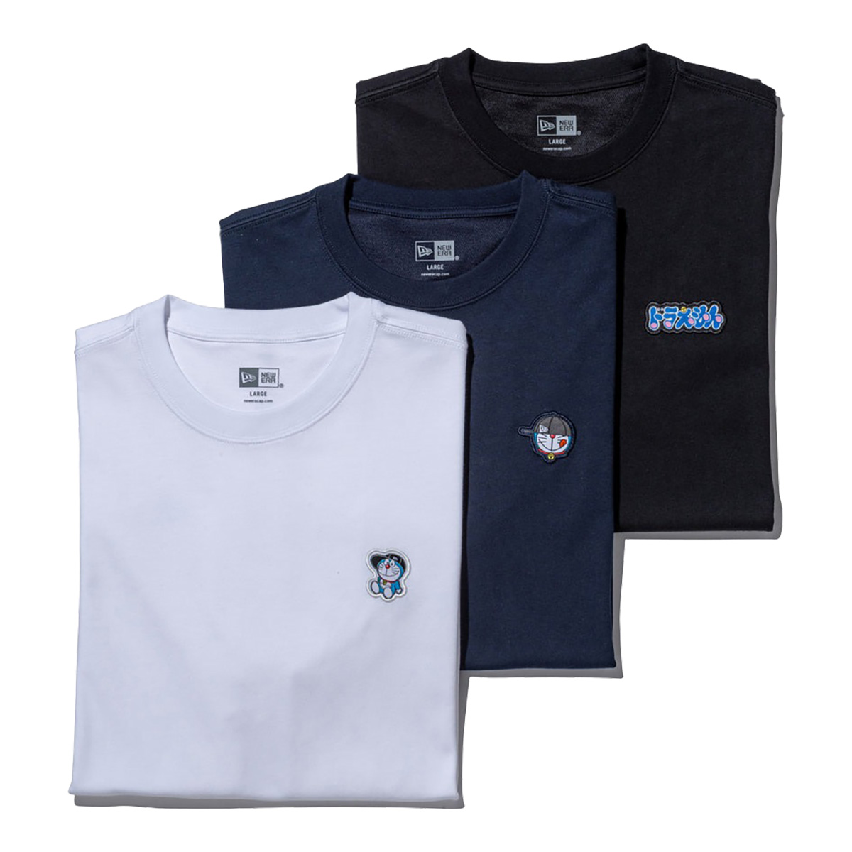 3枚セット ニューエラ NEW ERA 半袖 Tシャツ 3-Pack 半袖 パフォーマンス Tシャツ ドラえもん ユニセックス 14935374 2026年春夏モデル 春夏ウェア NEWERA