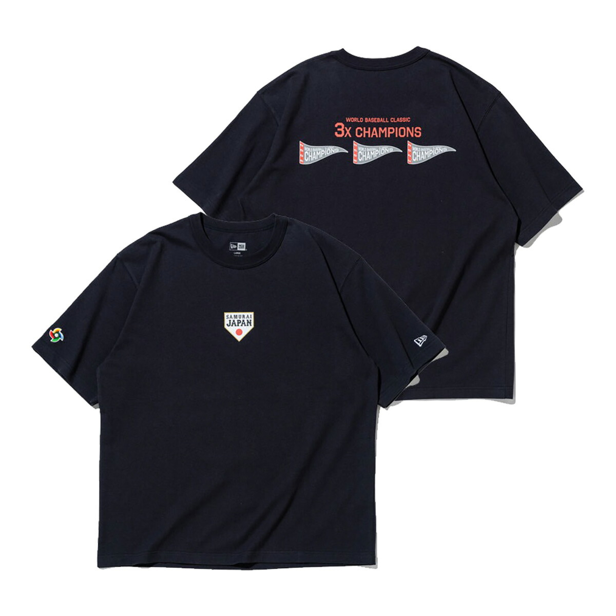 �j���[�G�� NEW ERA ���� T�V���c �E�H�b�V���h�R�b�g�� T�V���c World Baseball Classic SAMURAI �t���b�O���S ���j�Z�b�N�X 14948268 2026�N�t�ă��f��