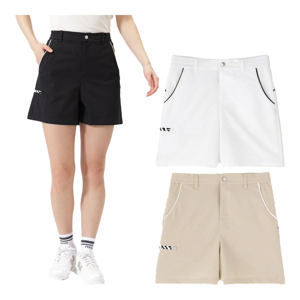 レディース ニューバランス ゴルフ キュロット 012-6139502 2026年春夏モデル New Balance 春夏ウェア 短パン Newbalance GOLF 女性用