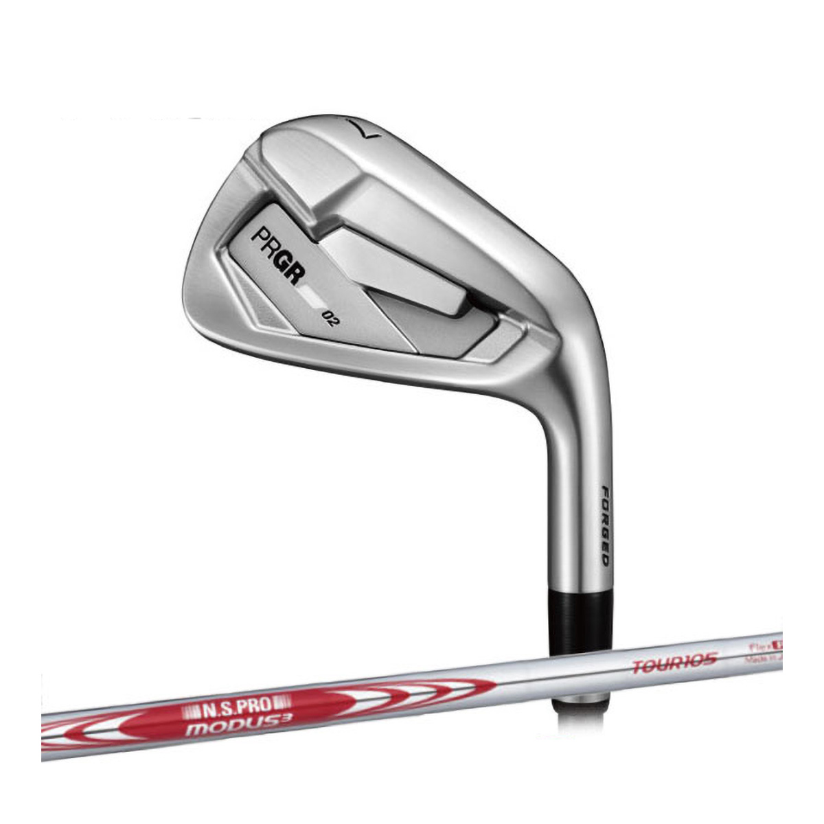 PRGR（プロギア） 02 アイアン 単品（#4、#5）NS PRO MODUS TOUR 105