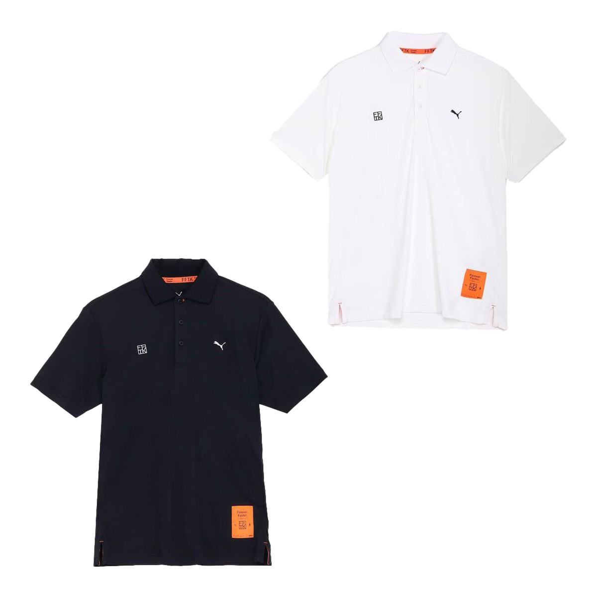 PUMA（プーマ） ゴルフ PUMA×FFTK ビッグラベル 半袖 ポロシャツ