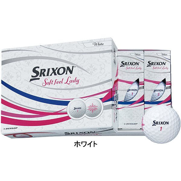 レディース ダンロップ スリクソン ゴルフボール ソフトフィールレディ SOFT FEEL LADY 1ダース | SOFT FEEL | 01