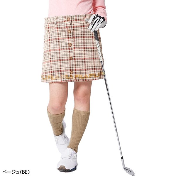 レディース フィラゴルフ ゴルフウェア ストレッチ スカート 790-303 チェック柄｜s-puresuto｜03