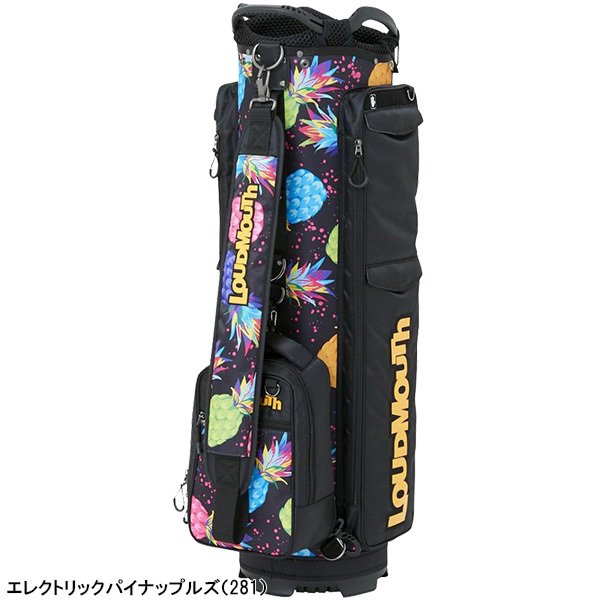 Loudmouth - ラウドマウス キャディバッグ LOUDMOUTH ラウドマウスゴルフ Loud Mouth Golf キャディバッグ