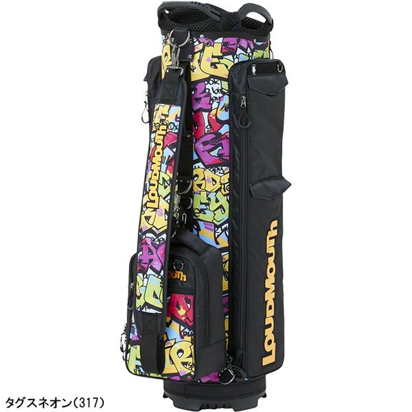 LOUDMOUTH 在庫処分 ラウドマウス 9.0型 キャディバッグ LM