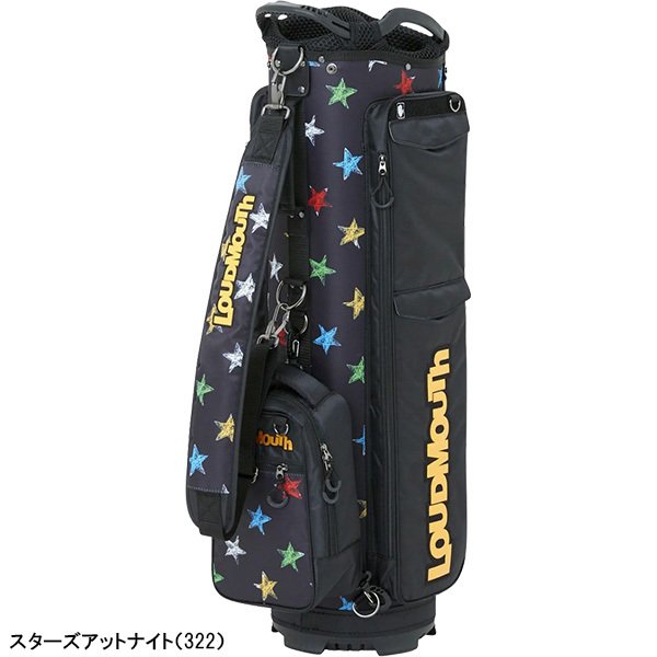 LOUDMOUTH 在庫処分 ラウドマウス 9.0型 キャディバッグ LM
