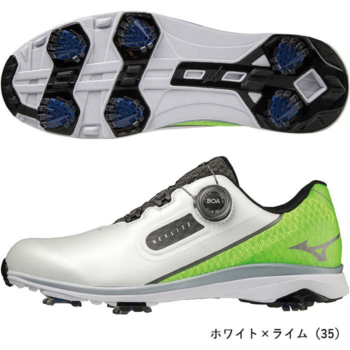 MIZUNO（ミズノ） ゴルフシューズ ネクスライト SL ボア 3E相当 防水