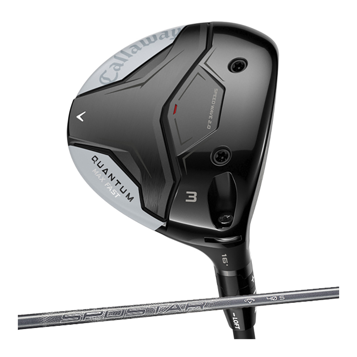 キャロウェイ QUANTUM MAX FAST フェアウェイウッド SPDSTAR 40 カーボンシ ...