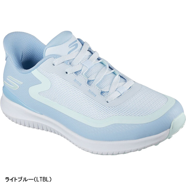 SKECHERS - レディース スケッチャーズ ゴルフシューズ スパイクレスシューズ ゴーゴルフ 飛翔123131 GO GOLF FLIGHT Slip-ins 靴 シューズ 2E好いかげんに Skechers