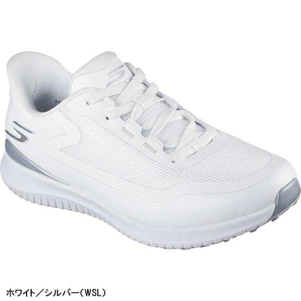 SKECHERS - レディース スケッチャーズ ゴルフシューズ スパイクレスシューズ ゴーゴルフ 飛翔123131 GO GOLF FLIGHT Slip-ins 靴 シューズ 2E好いかげんに Skechers