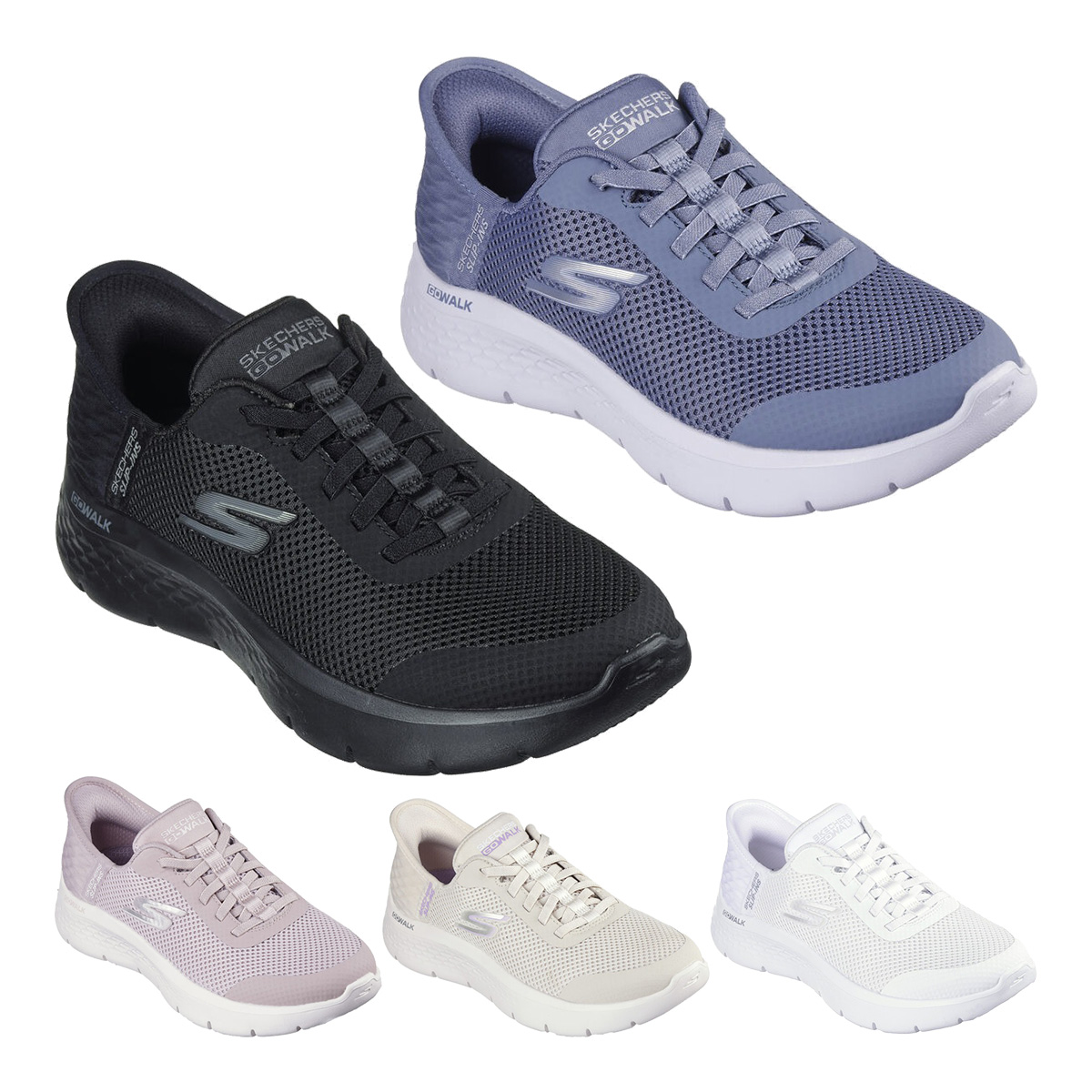 SKECHERS - スケッチャーズ　25センチ　スリップイン　GOウォーク スケッチャーズ スリップインズ：ゴーウォーク フレックス