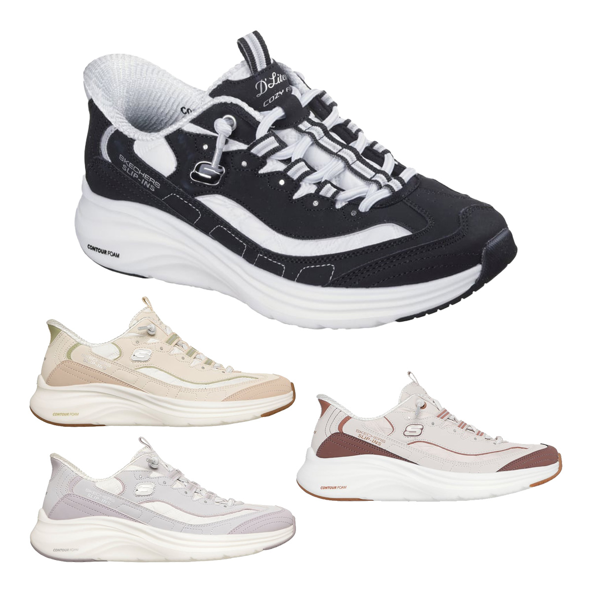 モスキーノ  定価18万円 SKECHERS（スケッチャーズ） レディース スリップインズ スニーカー