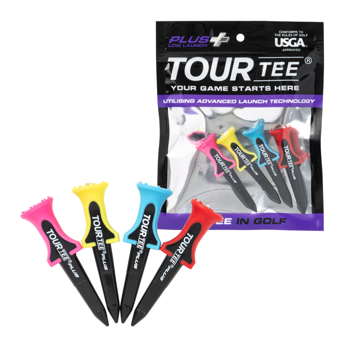 TOUR TEE PLUS LOW LAUNCH cA[eB[ vX [ 4{pbN TEMGNT46 V[g 55mm