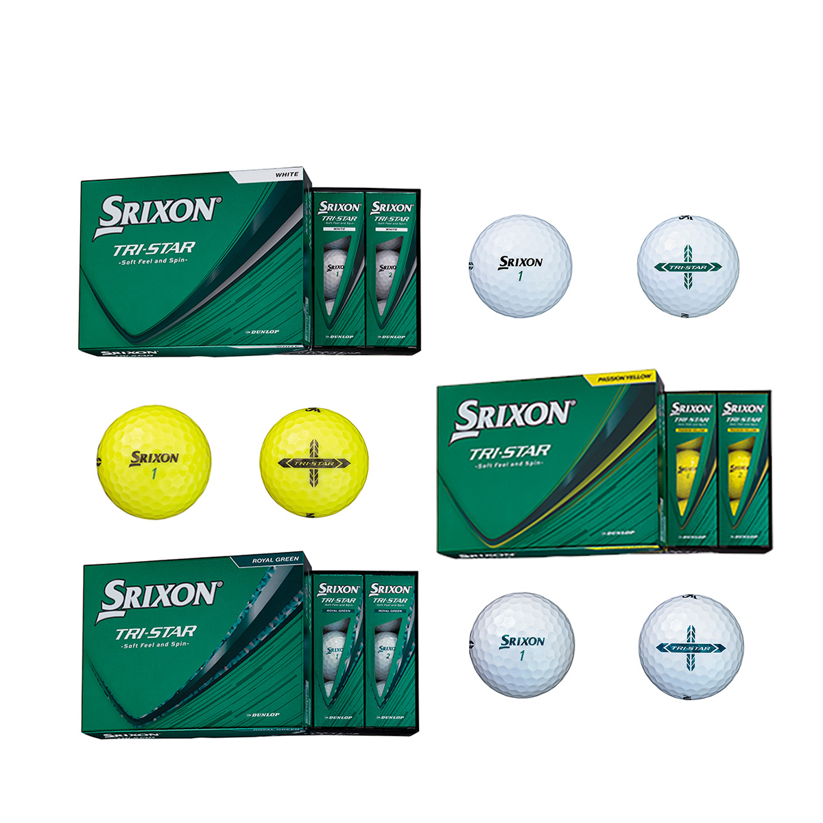 �_�����b�v �X���N�\�� �S���t�{�[�� TRI-STAR �g���C�X�^�[ 3�_�[�X�Z�b�g(36������) 2026�N���f�� DUNLOP SRIXON