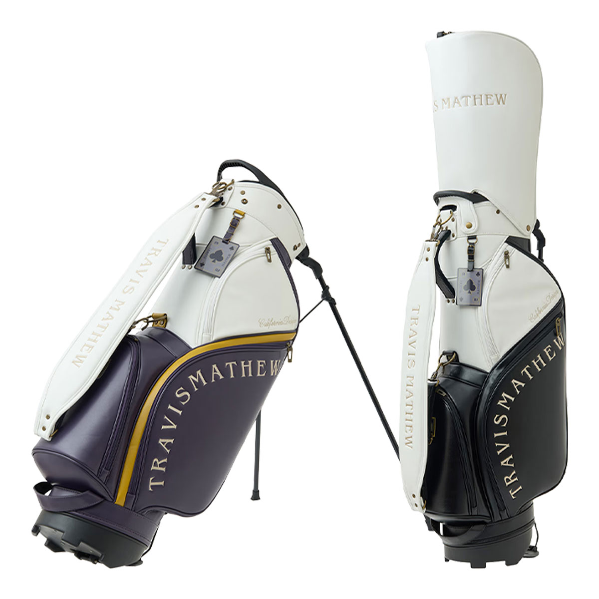 �g�����B�X�}�V���[ �S���t 8.5�^ SC �X�^���h �L���f�B�o�b�O 7AN904 �S���t�o�b�O �J�[�g�^�C�v 2026�N���f�� �l�[���v���[�g���󖳗��I TravisMathew GOLF