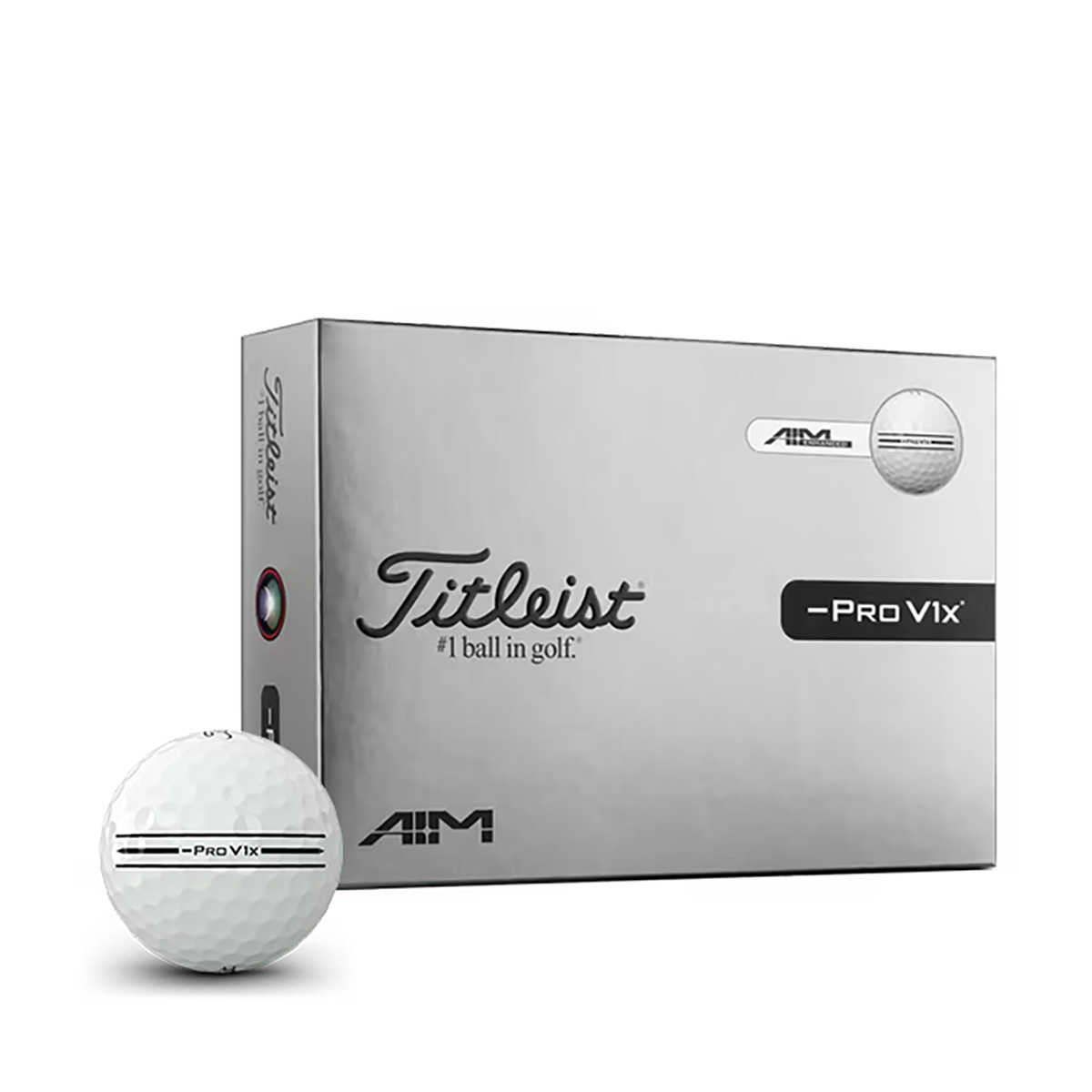 新品18球 タイトリストProV1x（AIM 12球＋Left Dash 6球） Pro V1x タイトリスト ゴルフボール Left Dash AIM Enhanced 1ダース