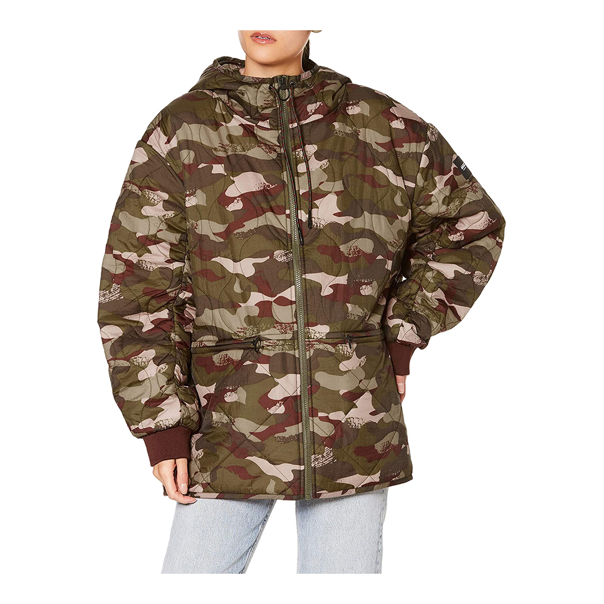 AIGLE（エーグル） レディース 長袖 フルジップ ダウンジャケット 
