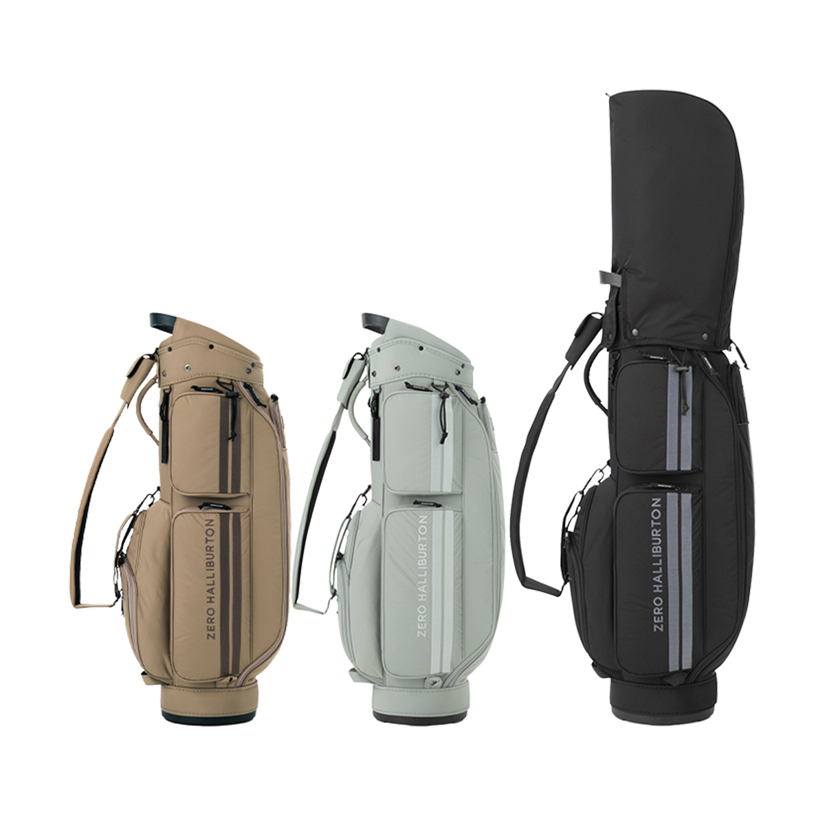 ゼロハリバートン ゴルフ 8.5型 DICROS SOLO Series Caddie Bag キャディバッグ ZHG-CB DS 85011 ネームプレート刻印無料！ 2026年モデル ZERO HALLIBURTON GOLF