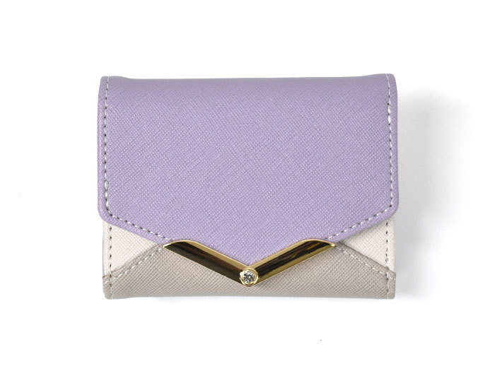 ミニ財布 財布 レディース 小さめ 三つ折り財布 おしゃれ フェイク