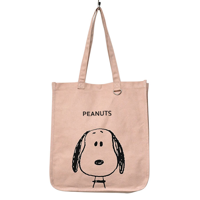 SNOOPY（スヌーピー） トートバッグ キャンバス レディース 大きめ 大