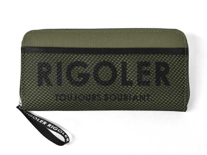 長財布 財布 レディース おしゃれ ナイロンキャンバス ロゴ メッシュ