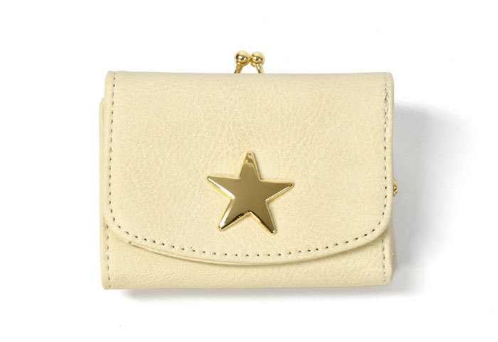 財布 子供 子供用 こども キッズ 女の子 女子 小学生 中学生 高校生 大学生 学生 おしゃれ フェイクレザー スター がま口 三つ折り ミニ財布 Ss Wa 015 K Rana ラナ 通販 Yahoo ショッピング