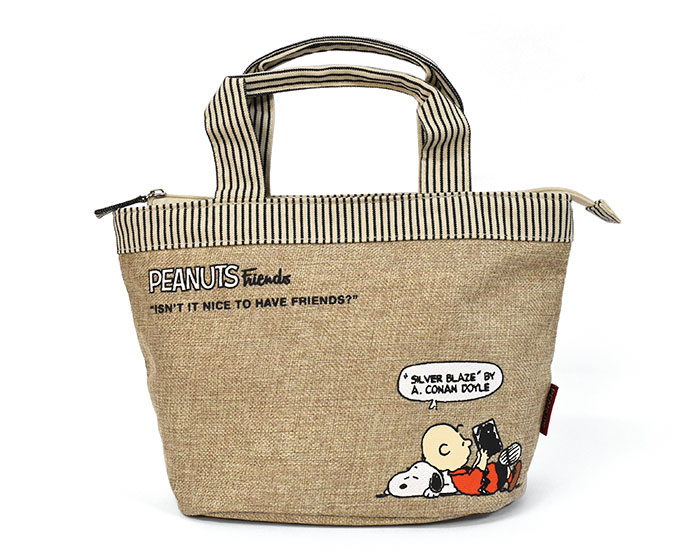 スヌーピー スヌーピーグッズ バッグ グッズ ミニトートバッグ トートバッグ メンズ おしゃれ 小さめ 雑材 キャンバス SNOOPY チャーリーブラウン｜s-rana｜02