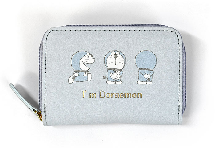 ドラえもん グッズ 財布 ミニ財布 レディース メンズ 小さめ 三つ折り財布 おしゃれ I’m Doraemon がま口 三つ折り キャラクター｜s-rana