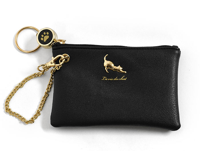 猫グッズ 猫 雑貨 パスケース 定期入れ レディース リール おしゃれ