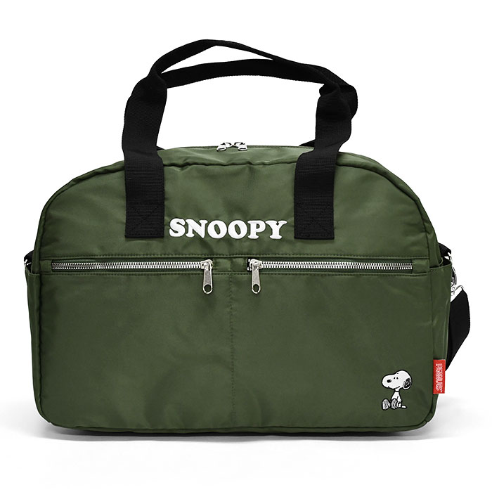 SNOOPY（スヌーピー） ボストンバッグ レディース 高密度ナイロン 2way