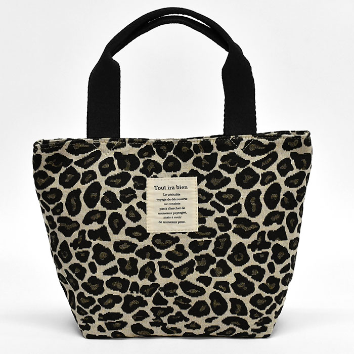 彩り美ジャガード ミニトートバッグ レディース 小さめ トートバッグ