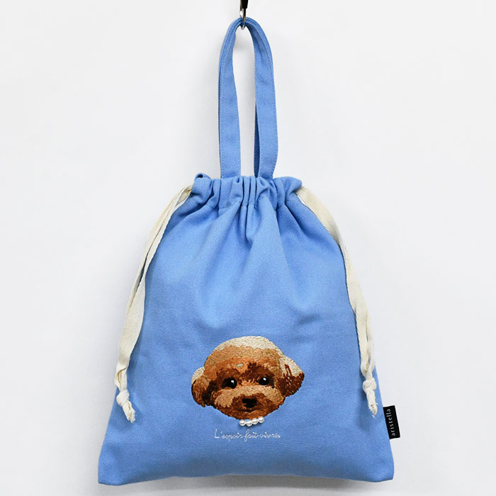 猫 ねこ 犬 いぬ ラグドール 黒猫 シュナウザー トイプードル 巾着