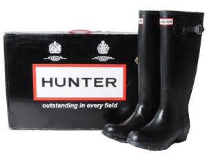 HUNTER ハンター レインブーツ オリジナル トール W23499 ブラック HUNTER ハンター レインブーツ レディース オリジナル トール