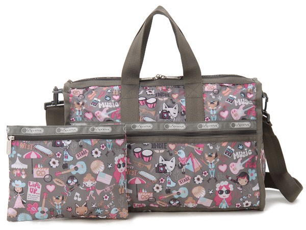 【美品】LESPORTSAC ボストンバッグ LeSportsac レスポートサック ボストンバッグ Mサイズ
